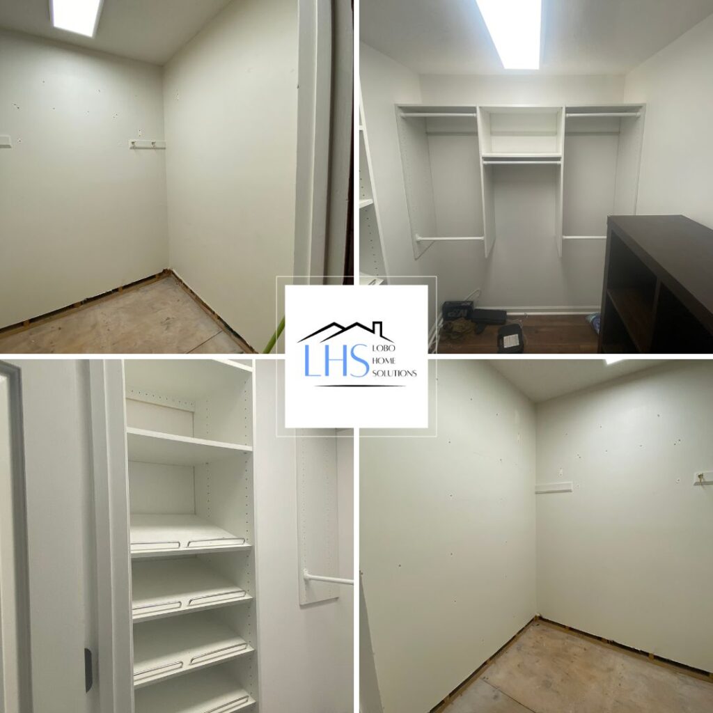 handyman closet system install
