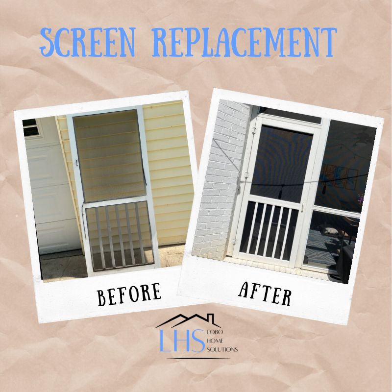 handyman screen replacement