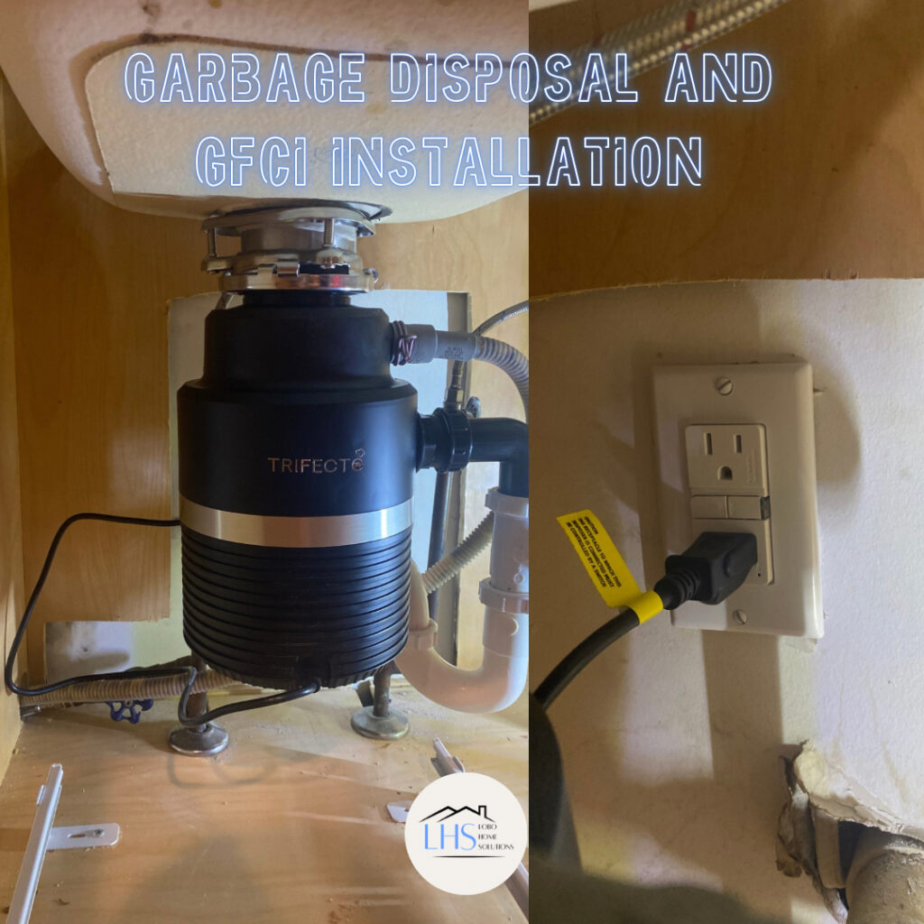 Handyman Garbage Disposal and GFCI Install
