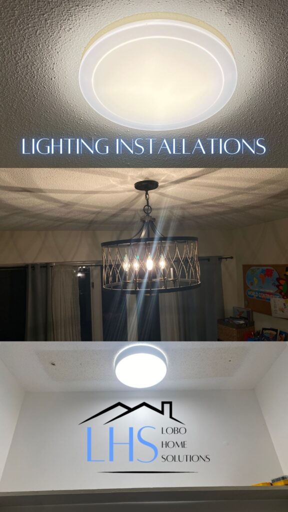 Handyman Lighting Installation